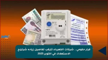 قرار حكومي.. شركات الكهرباء تترقب تفاصيل زيادة شرائح الاستهلاك في أكتوبر 2025